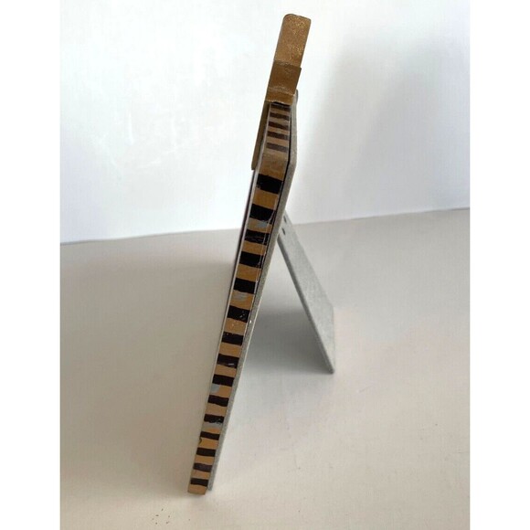 Vintage Exposures Hand Painted HAPPY NEW YEAR Picture Frame North Star UNIQUE - Picture 9 of 12